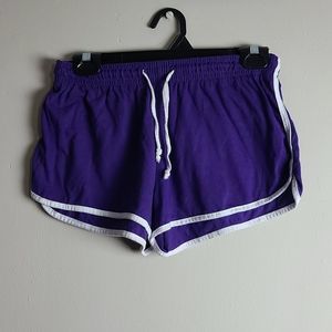 Purple Shorts Size Medium